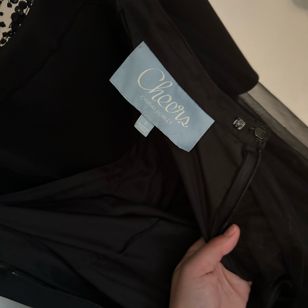 Cheers Black Dress